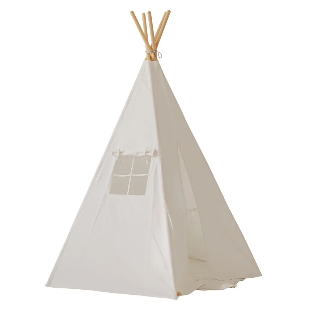 Cotton Teepee Tent & Mat Set