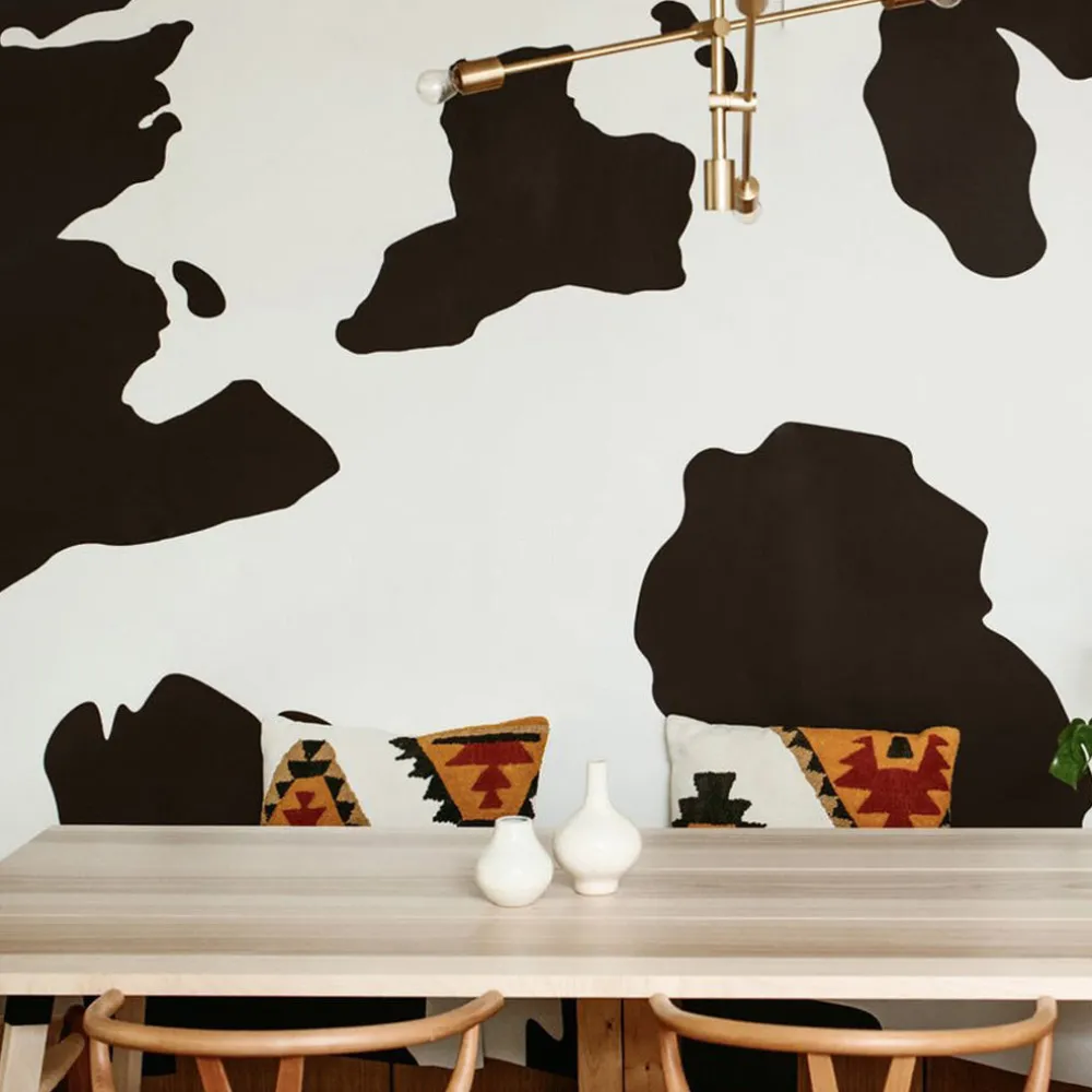 Cowhide Mural
