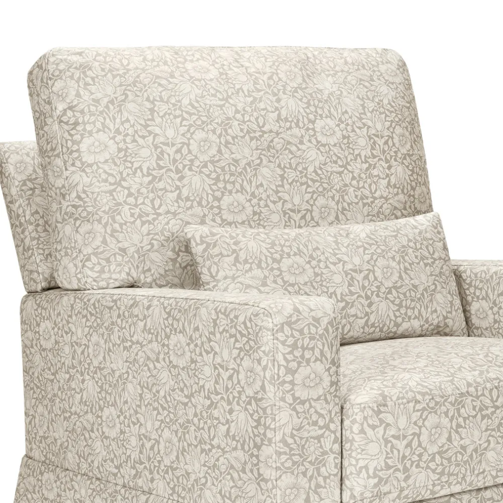 Crawford Pillowback Comfort Swivel Glider