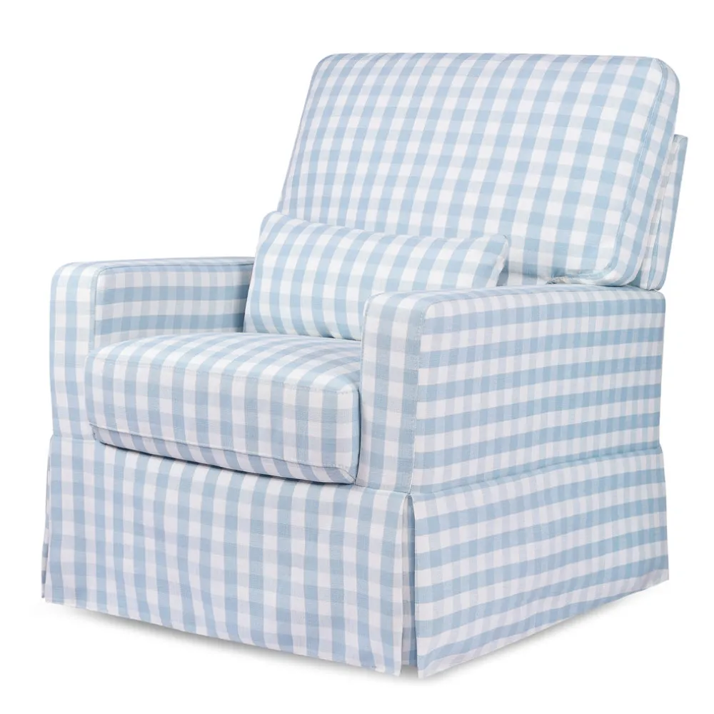 Crawford Pillowback Comfort Swivel Glider