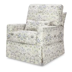 Crawford Pillowback Comfort Swivel Glider