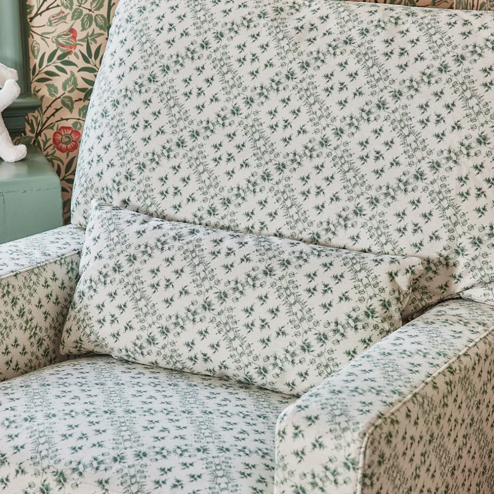 Crawford Pillowback Comfort Swivel Glider