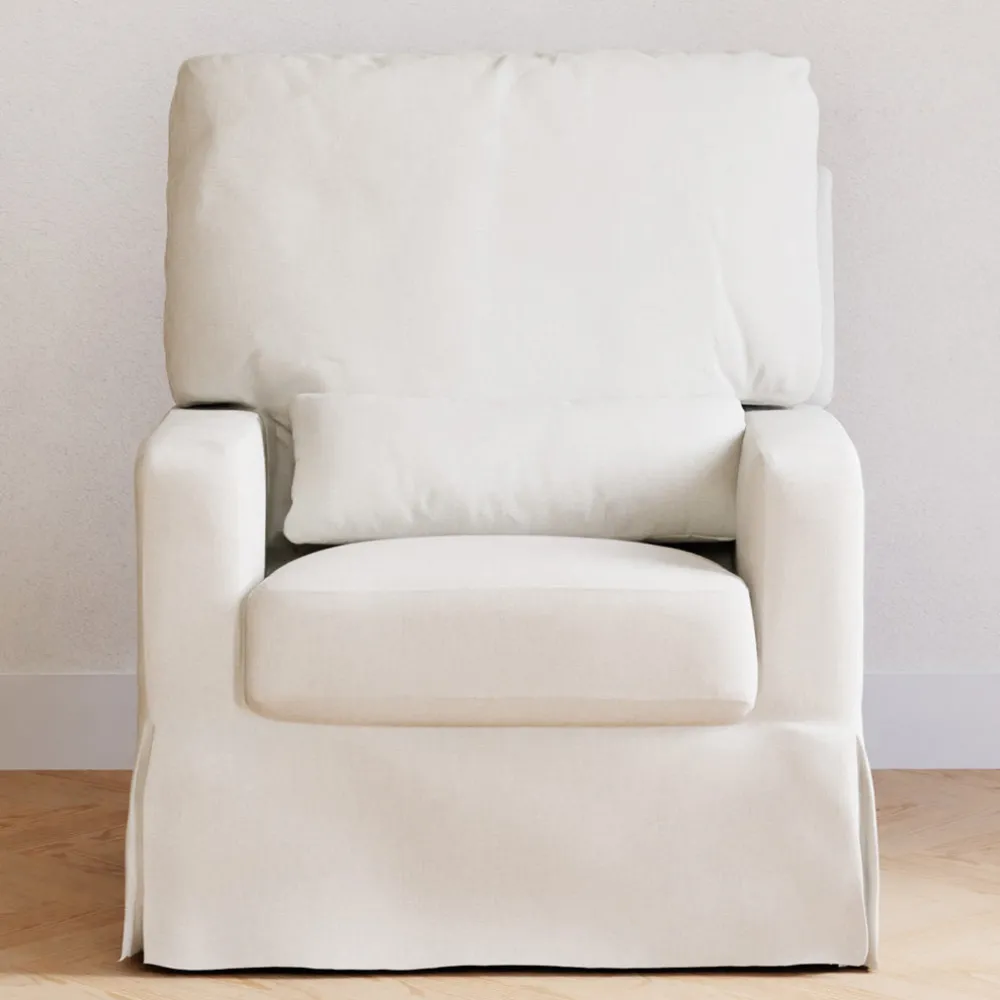 Crawford Pillowback Comfort Swivel Glider