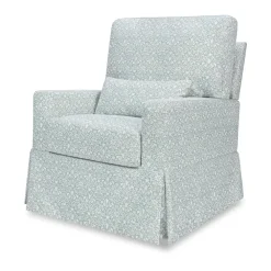 Crawford Pillowback Comfort Swivel Glider