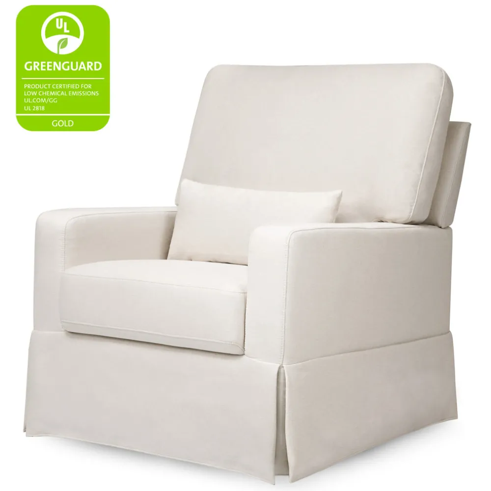 Crawford Pillowback Comfort Swivel Glider