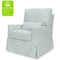 Crawford Pillowback Comfort Swivel Glider