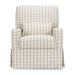 Crawford Pillowback Comfort Swivel Glider