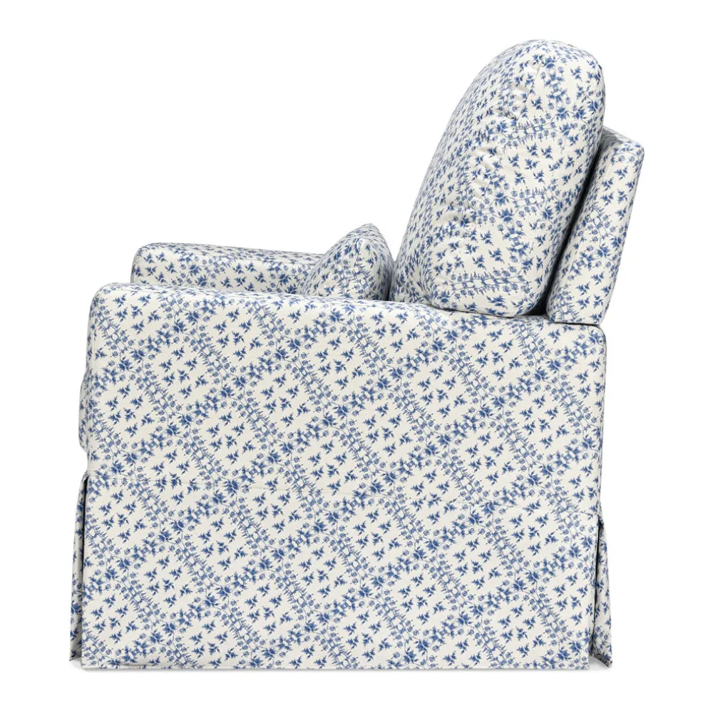 Crawford Pillowback Comfort Swivel Glider
