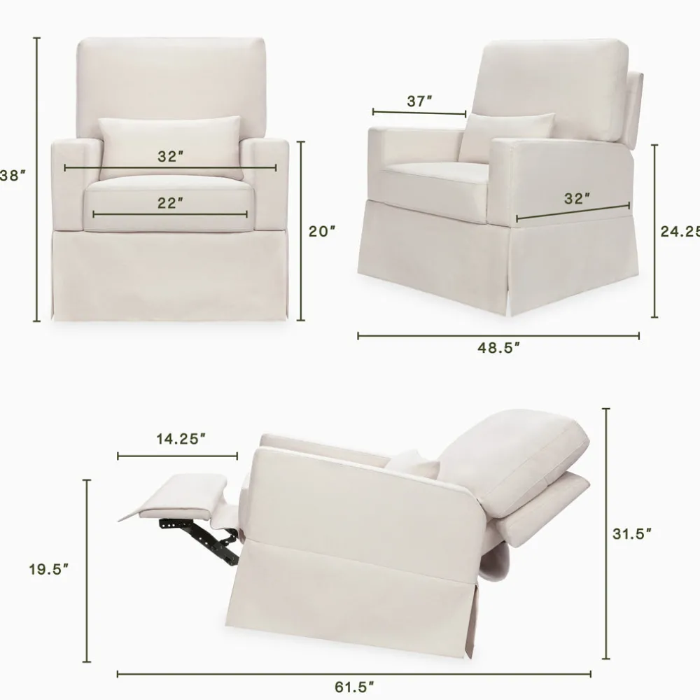 Crawford Recliner and Swivel Glider