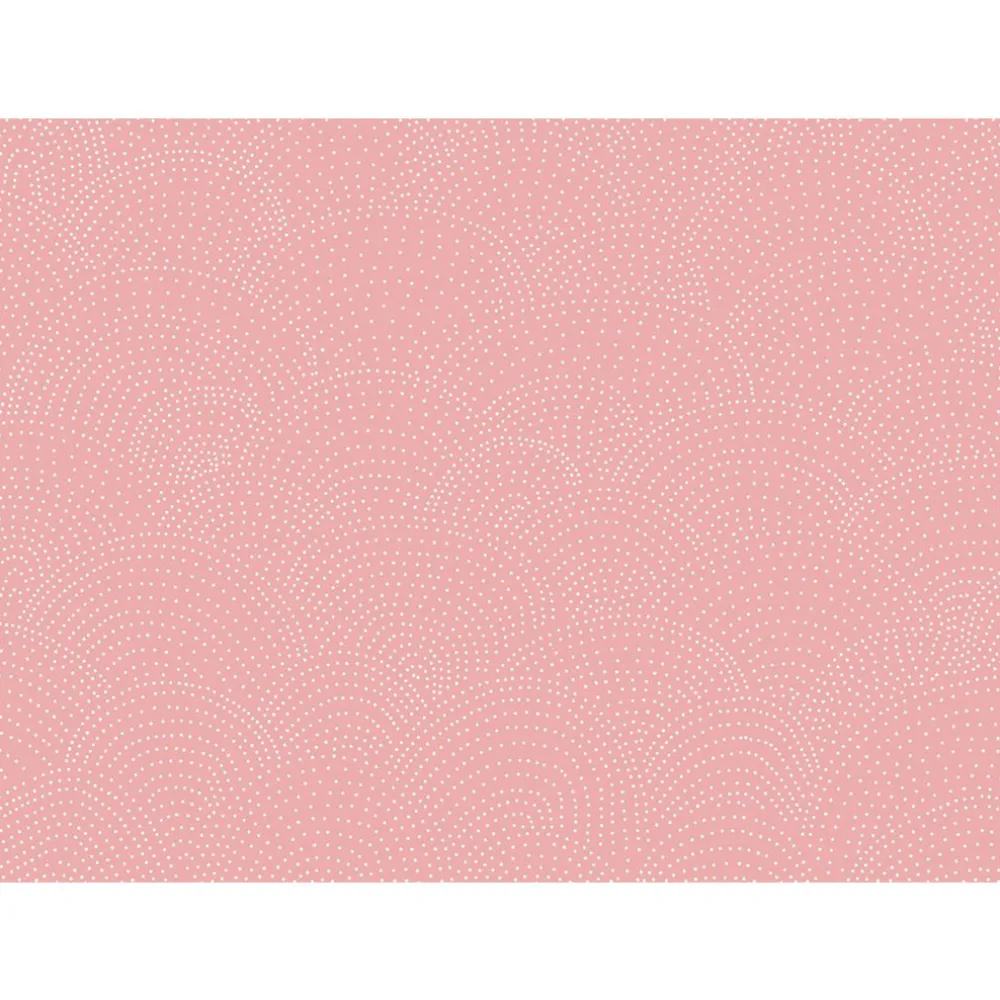 Crescent Polka Dots Mural