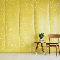 Crescent Polka Dots Mural