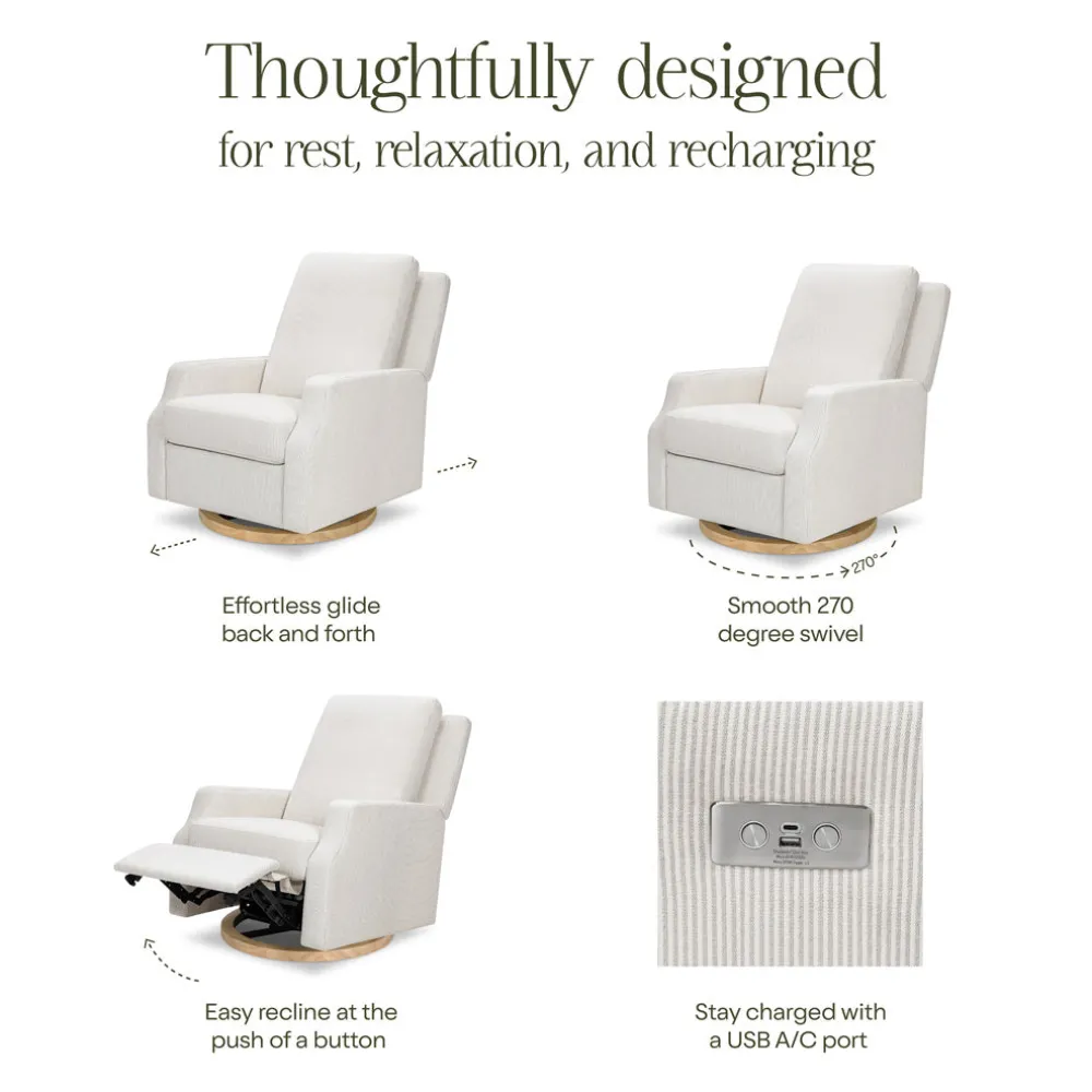 Crewe Electronic Recliner & Swivel Glider