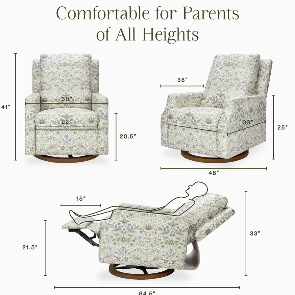 Crewe Recliner & Swivel Glider