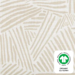 Crib Sheet In GOTS Certified Organic Muslin Cotton