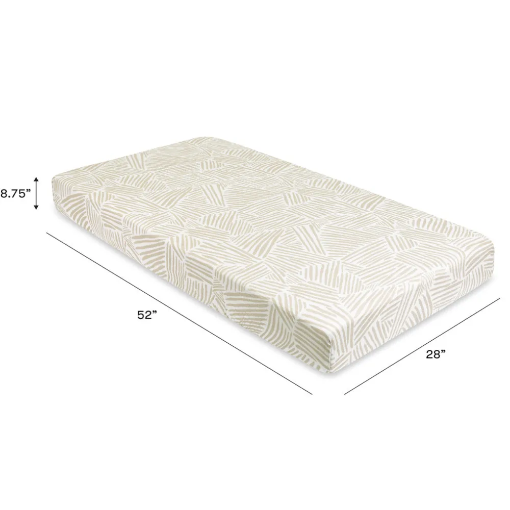 Crib Sheet In GOTS Certified Organic Muslin Cotton