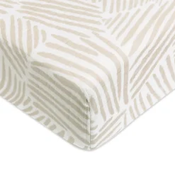 Crib Sheet In GOTS Certified Organic Muslin Cotton