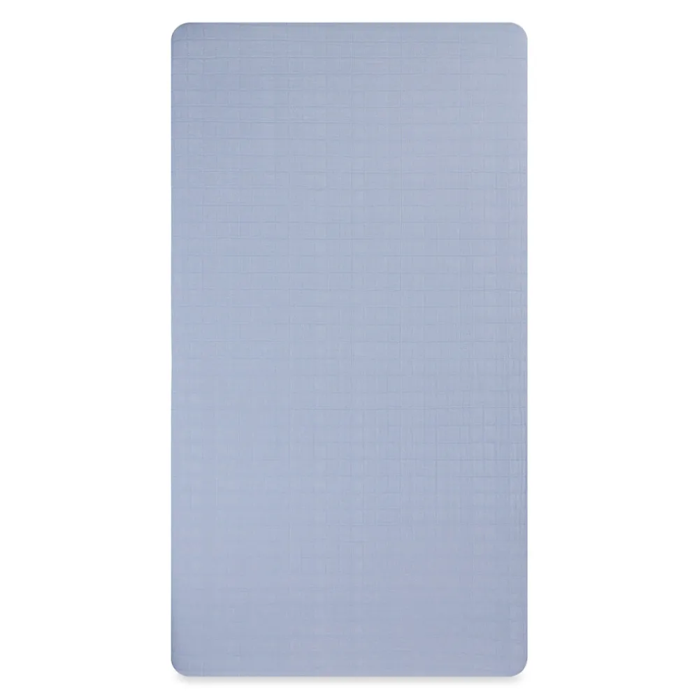 Crib Sheet In GOTS Certified Organic Muslin Cotton