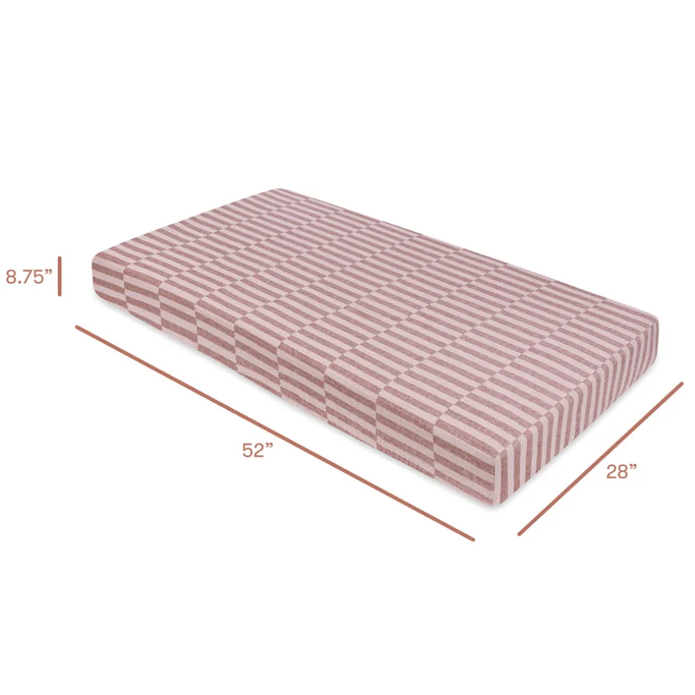 Crib Sheet In GOTS Certified Organic Muslin Cotton
