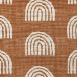 Crib Sheet In GOTS Certified Organic Muslin Cotton