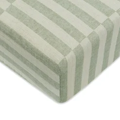 Crib Sheet In GOTS Certified Organic Muslin Cotton