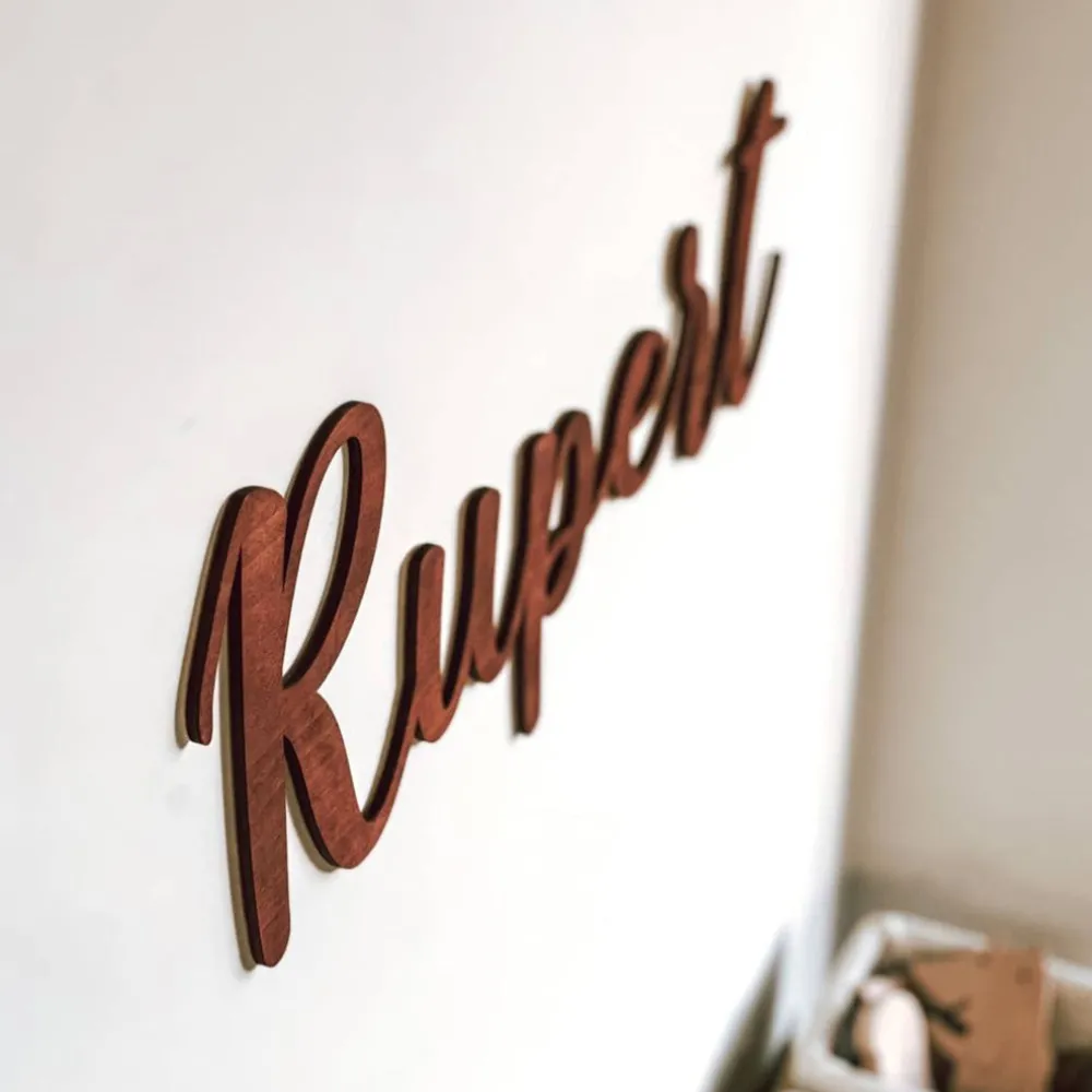 Custom Wooden Nursery Sign