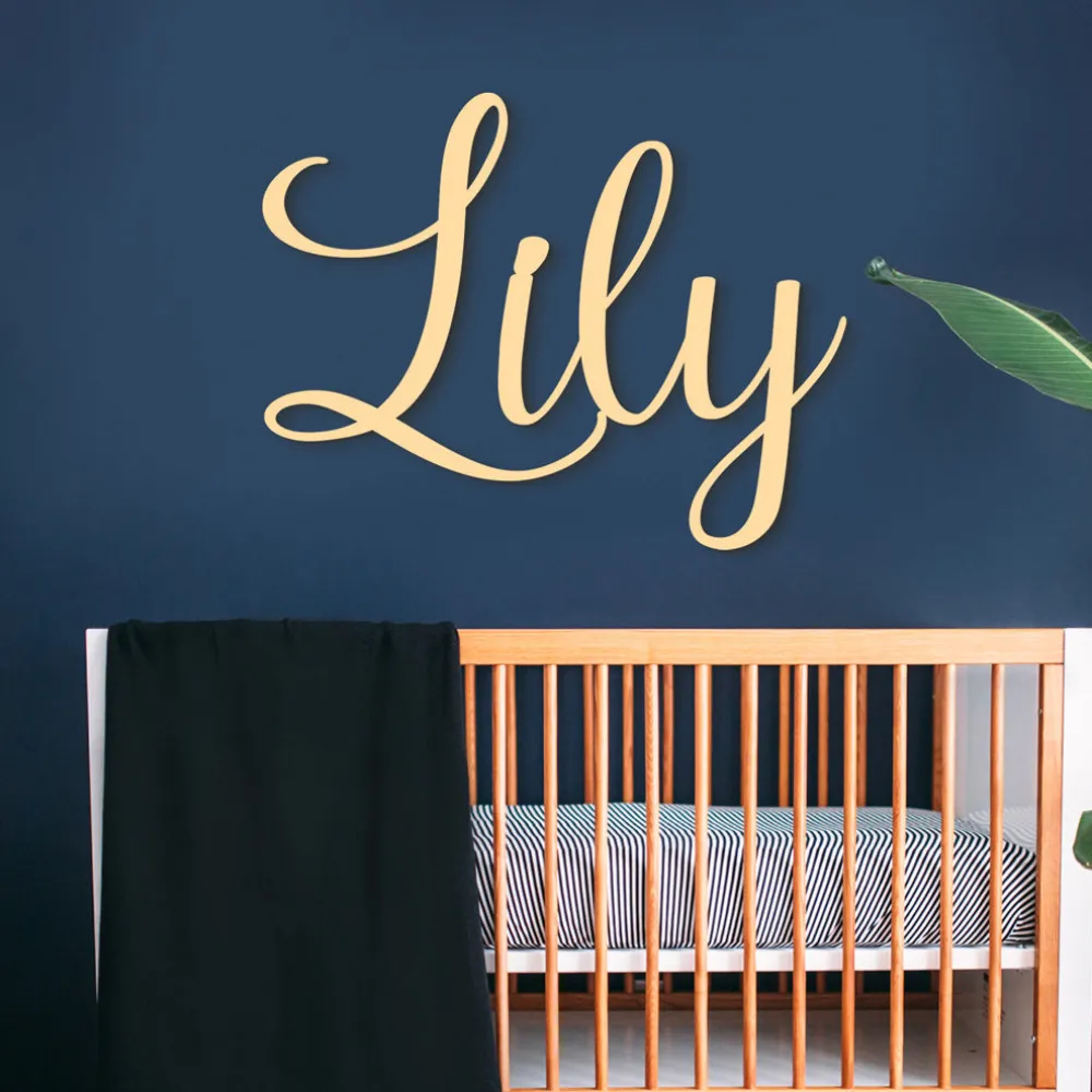 Custom Wooden Nursery Sign