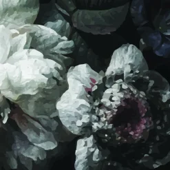 Dark Floral Wallpaper