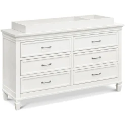Darlington 6 Drawer Dresser In Warm White