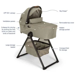 DEMI Next Bassinet + Stand