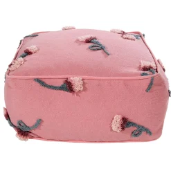 English Garden Ash Rose Pouffe