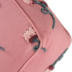 English Garden Ash Rose Pouffe