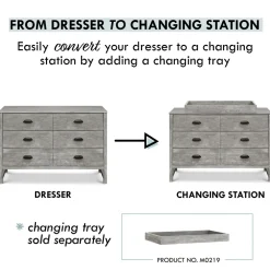 Fairway 6-Drawer Double Dresser