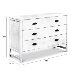 Fairway 6-Drawer Double Dresser