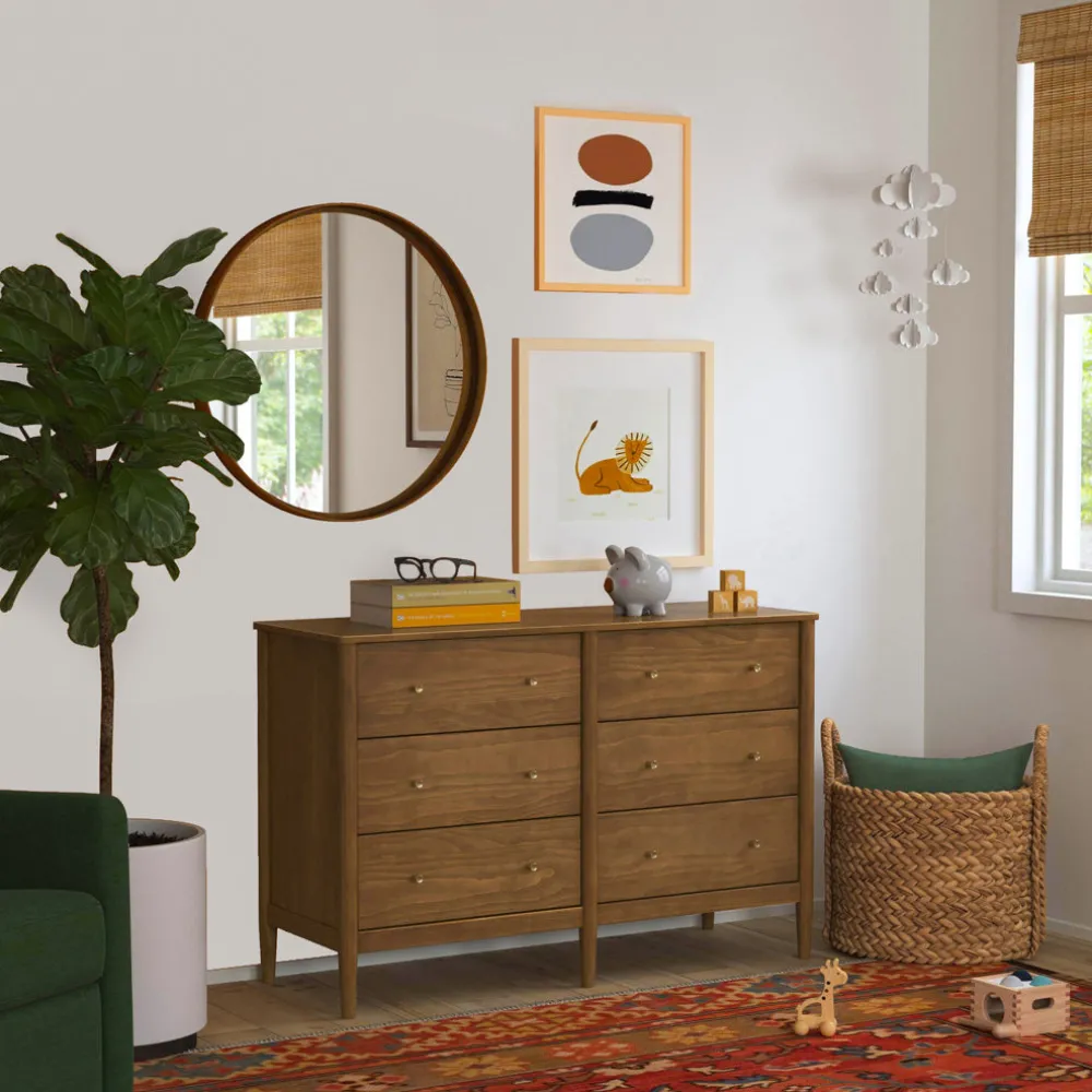 Frem 6-Drawer Dresser