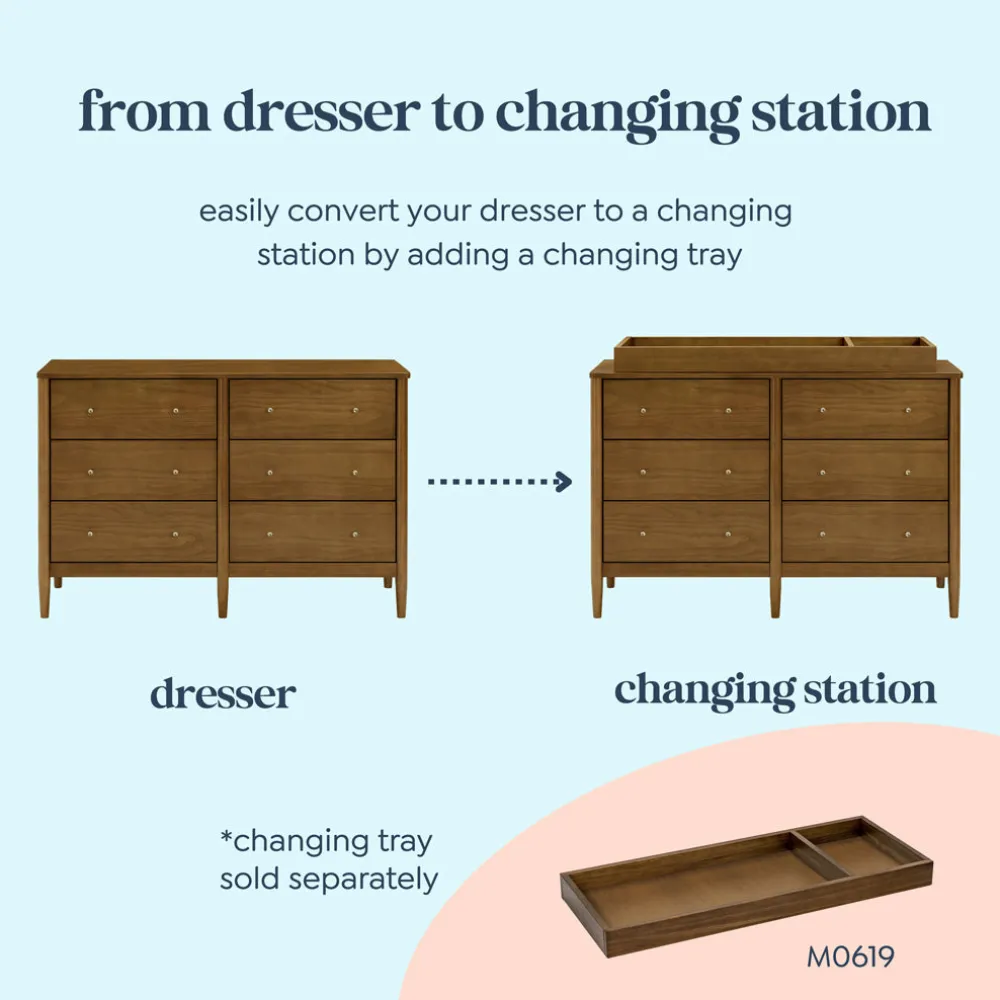 Frem 6-Drawer Dresser