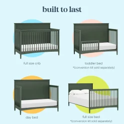 Frem 4-in-1 Convertible Crib