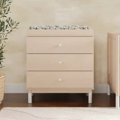 Gelato 3-Drawer Compact Changer Dresser with Removable Changing Tray (34")