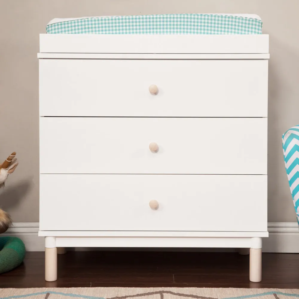 Gelato 3-Drawer Compact Changer Dresser with Removable Changing Tray (34")