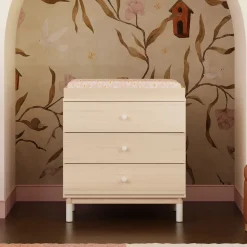Gelato 3-Drawer Compact Changer Dresser with Removable Changing Tray (34