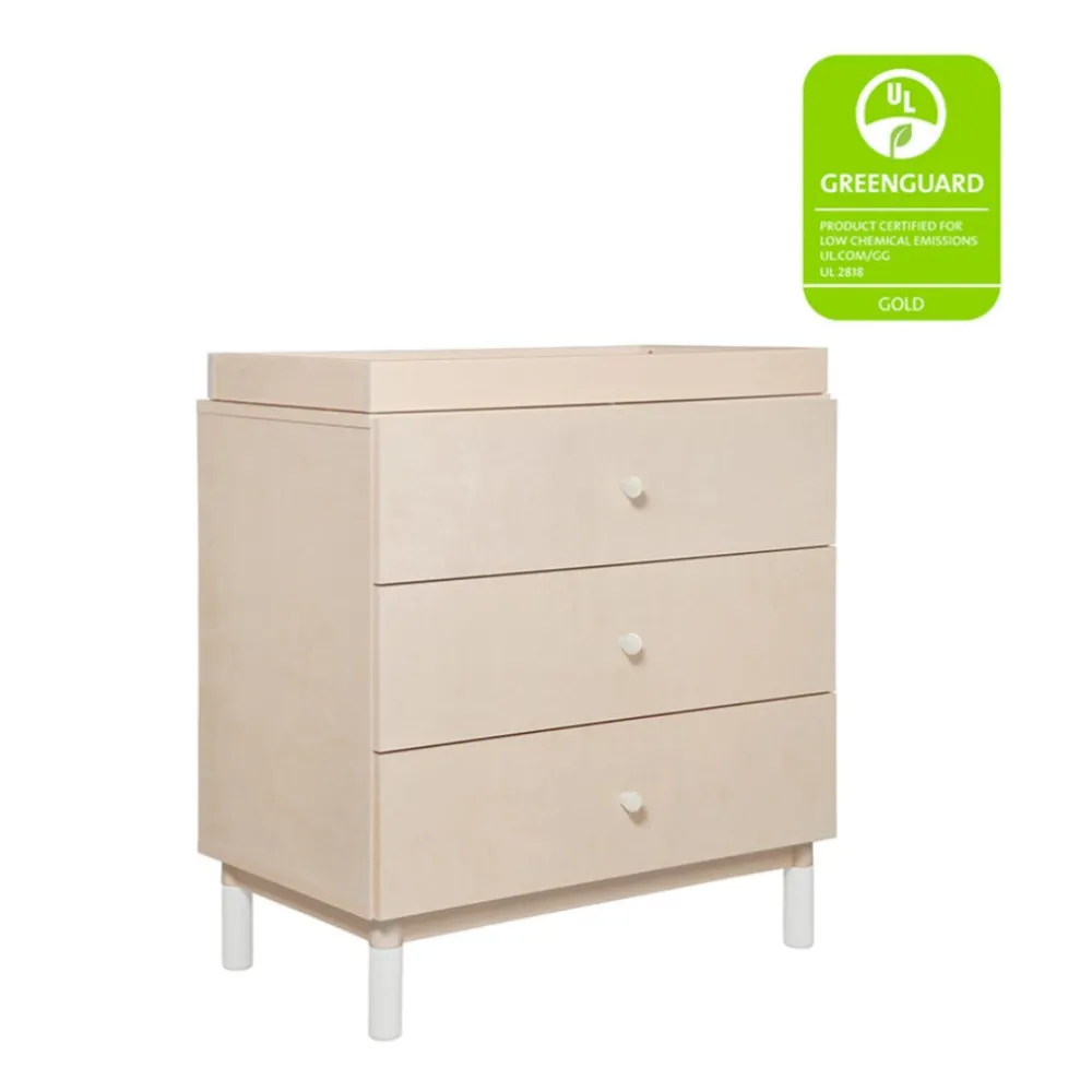 Gelato 3-Drawer Compact Changer Dresser with Removable Changing Tray (34")