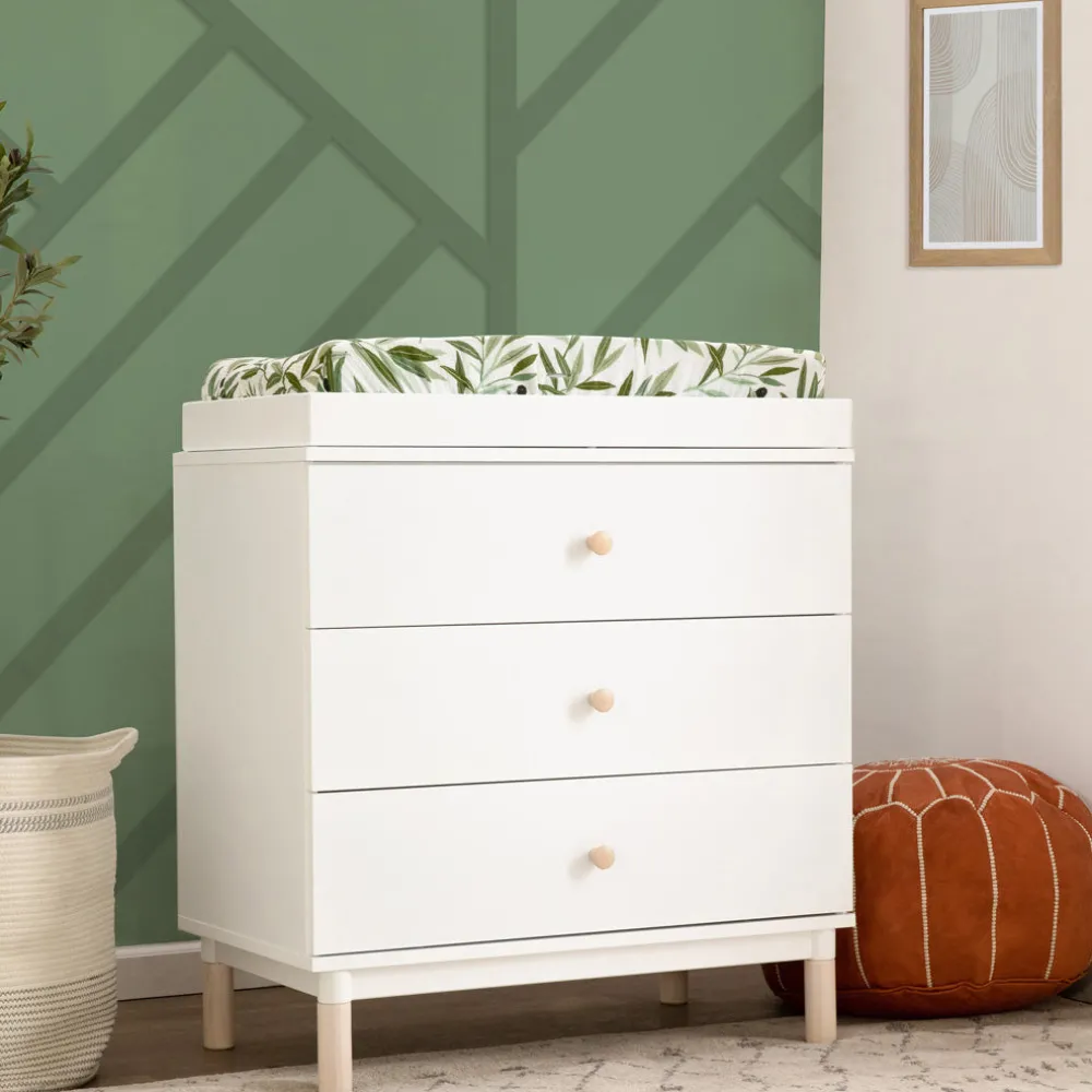Gelato 3-Drawer Compact Changer Dresser with Removable Changing Tray (34")