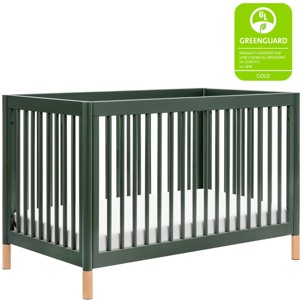 Gelato 4-in-1 Convertible Crib with Toddler Bed Conversion Kit