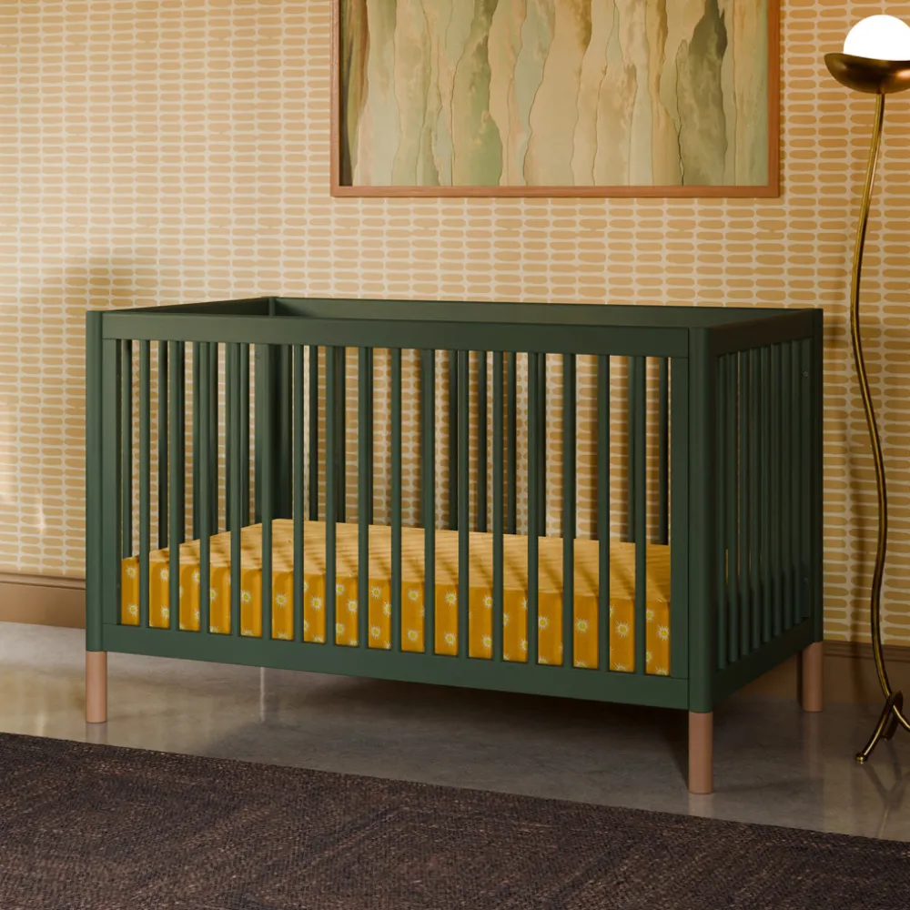Gelato 4-in-1 Convertible Crib with Toddler Bed Conversion Kit