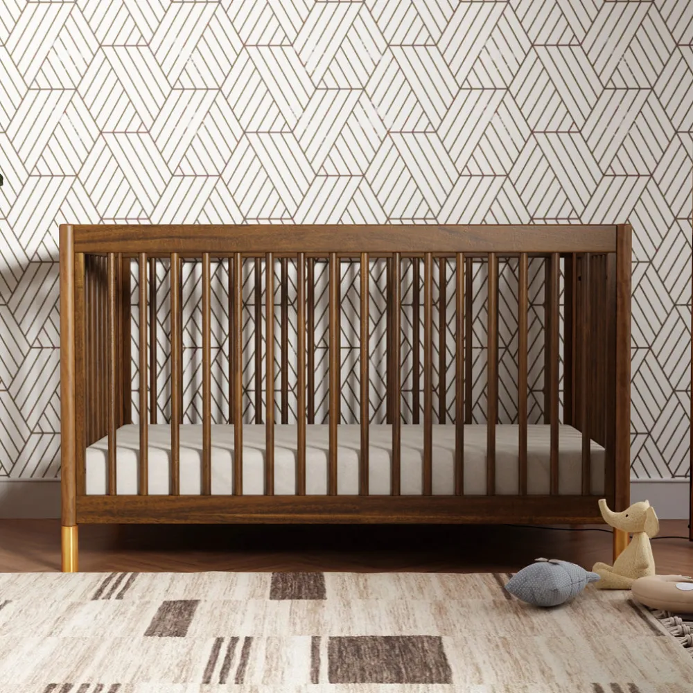 Gelato 4-in-1 Convertible Crib with Toddler Bed Conversion Kit