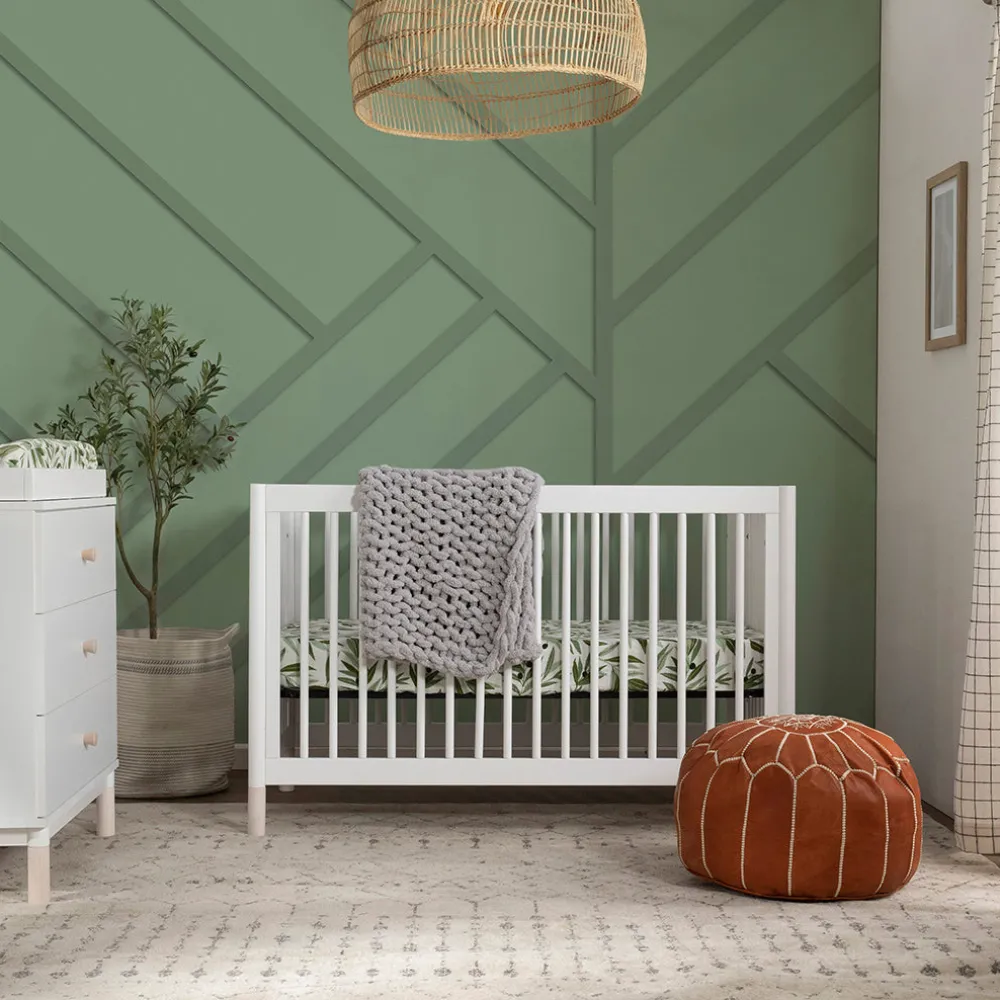 Gelato 4-in-1 Convertible Crib with Toddler Bed Conversion Kit