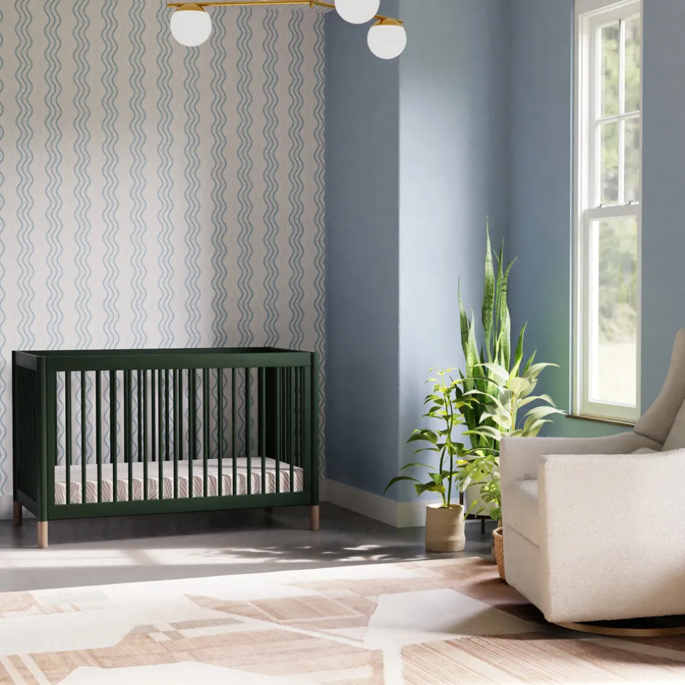 Gelato 4-in-1 Convertible Crib with Toddler Bed Conversion Kit