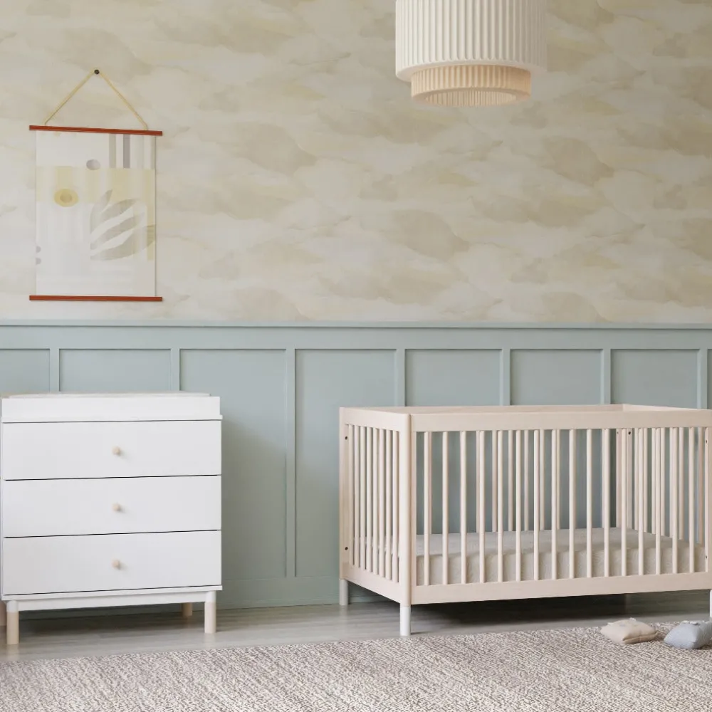Gelato 4-in-1 Convertible Crib with Toddler Bed Conversion Kit