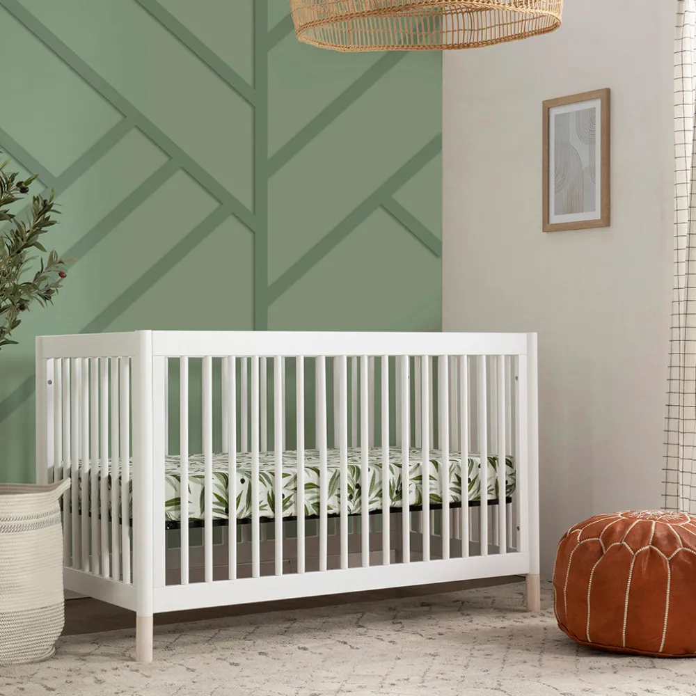Gelato 4-in-1 Convertible Crib with Toddler Bed Conversion Kit