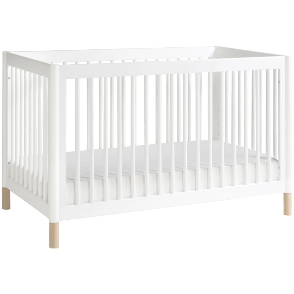 Gelato 4-in-1 Convertible Crib with Toddler Bed Conversion Kit