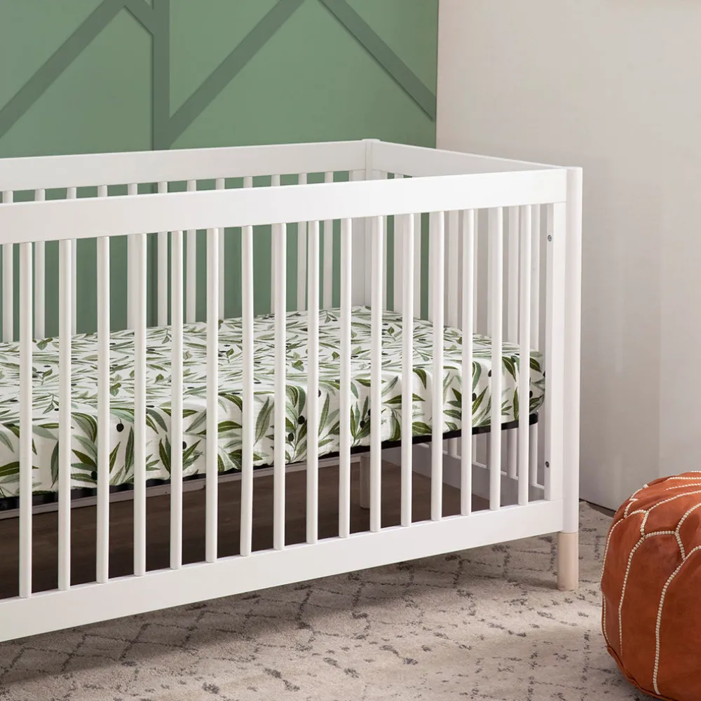 Gelato 4-in-1 Convertible Crib with Toddler Bed Conversion Kit